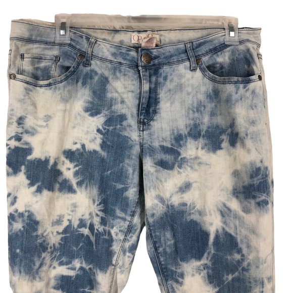 Vintage Acid Wash OP Jeans SZ 17, Street Wear, Hip Hop, 90s-Y2K - Picture 3 of 9